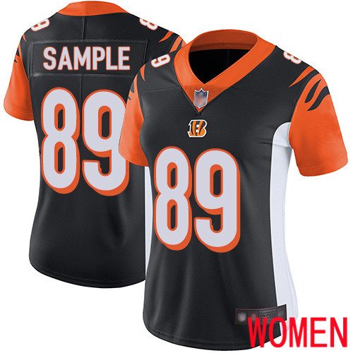 Cincinnati Bengals Limited Black Women Drew Sample Home Jersey NFL Footballl #89 Vapor Untouchable